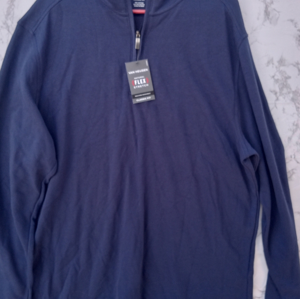 Van Heusen Men's Blue Sweater